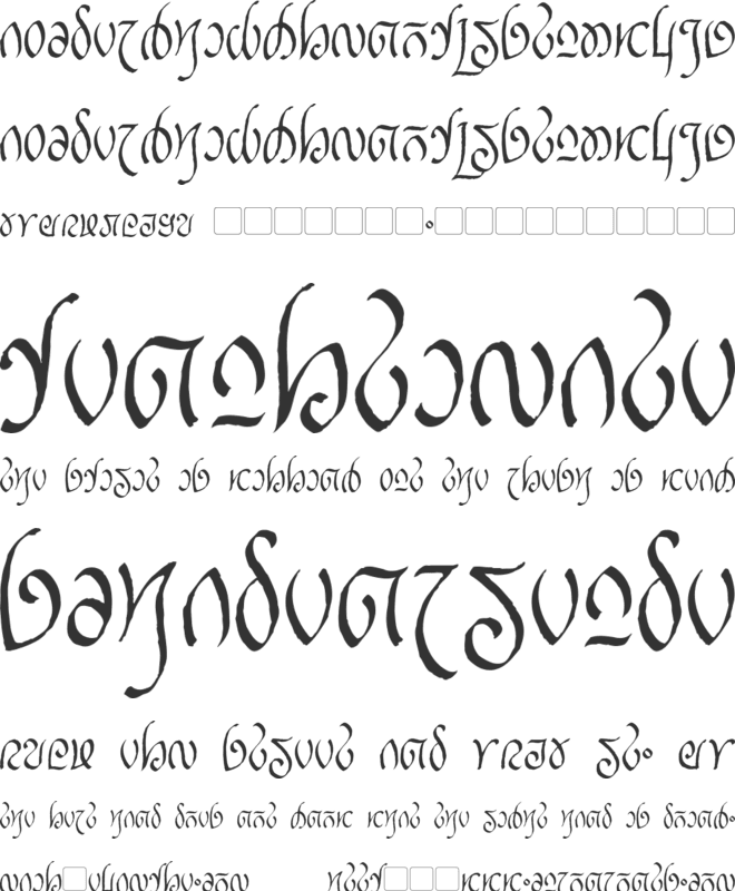 Rellanic font preview