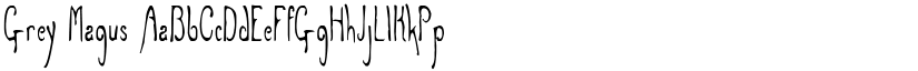 Grey Magus font