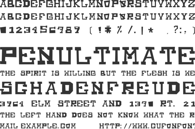 Mucho_Power font preview