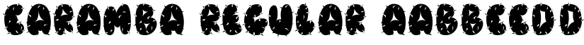 Caramba Regular font