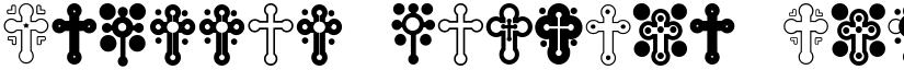 Crosses Regular font