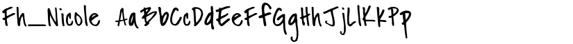 Fh_Nicole font