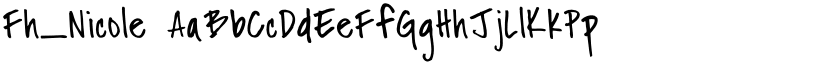 Fh_Nicole font