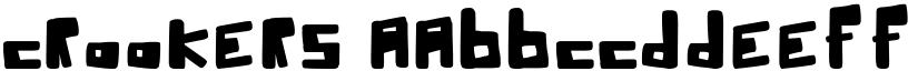 crookers font