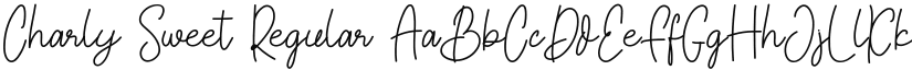Charly Sweet font download