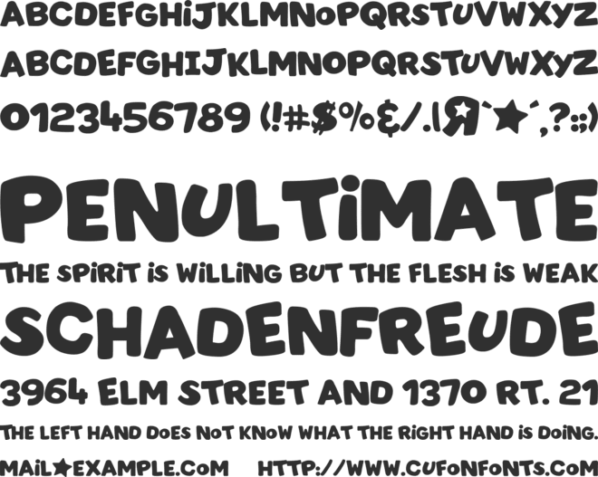 Toys R Us 2007 font preview