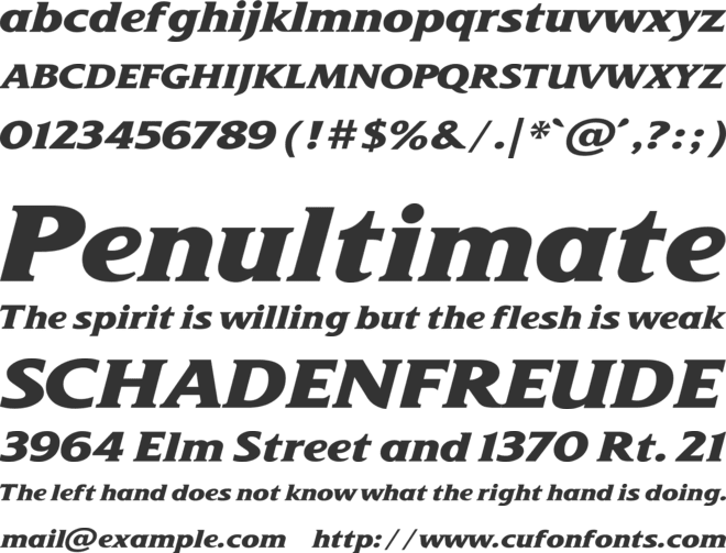 KFCClassicScript font preview