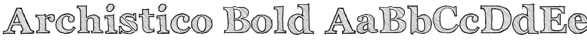 Archistico Bold font