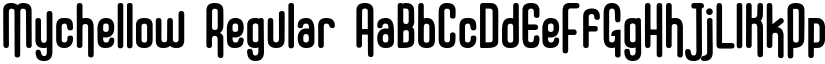 Mychellow font download