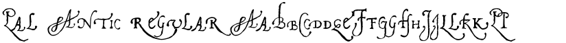 Pal Antic Regular font