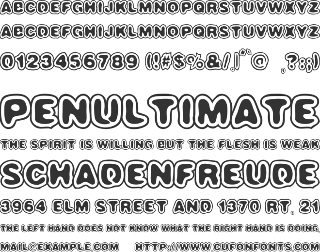 SOFT ADDICTIONS font preview