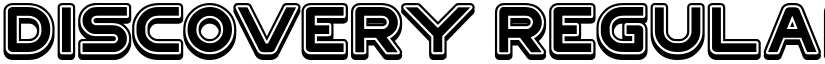 DISCOVERY Regular font