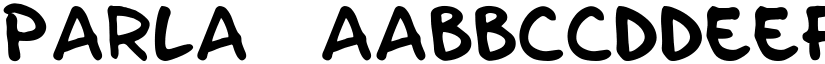 Parla font