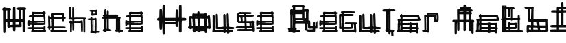 Mechine House font download