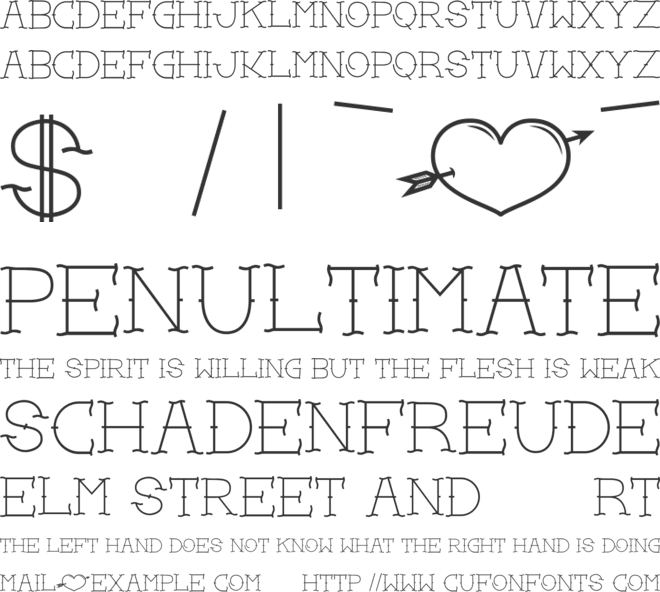 Love you mom font preview