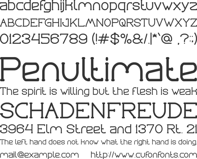 Grass Hopper font preview