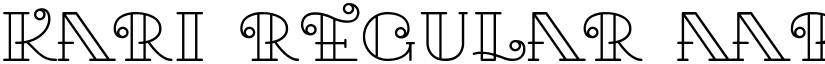 Kari Regular font