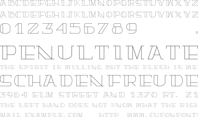 TrueLove font preview