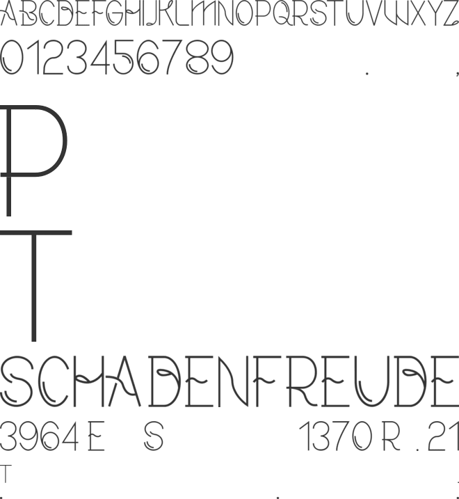 CF Modern 165 font preview