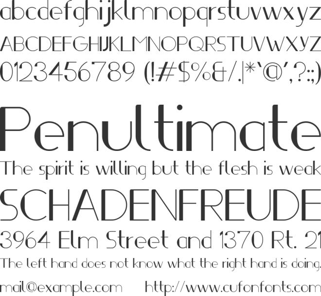 Ifti font preview