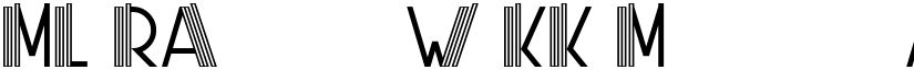 ML Rainbow KK Medium font