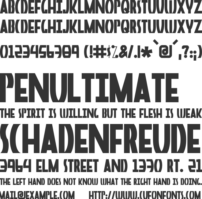 Perceptual font preview