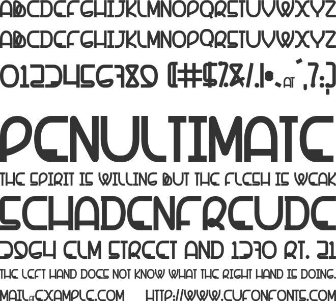 Banquetier-Black font preview