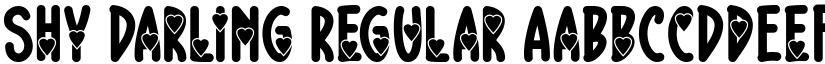 Shy Darling Regular font