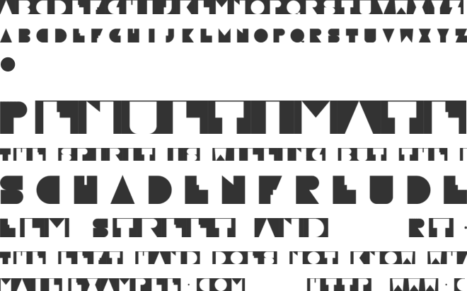 Paulistana Maraba font preview