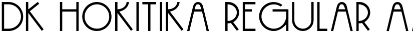 DK Hokitika font download
