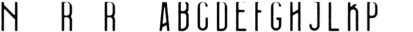Naonweh Rough Regular font