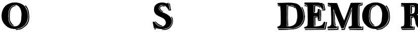 Ottanio Shaded DEMO Regular font