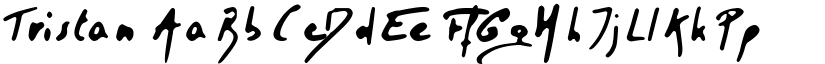 Tristan font