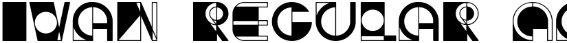Ivan Regular font