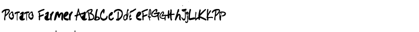 Potato Farmer font