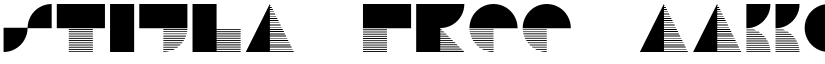 Stijla Free font