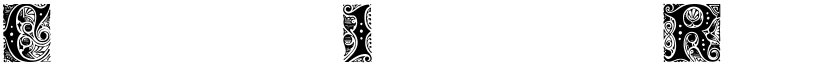 Cheshire Initials Regular font