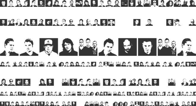 Djs symbols font preview