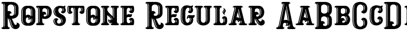 Ropstone font download
