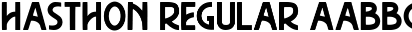 Hasthon font download