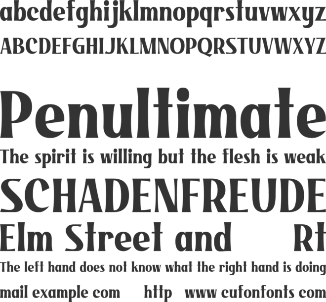 Painkiller - Demo font preview