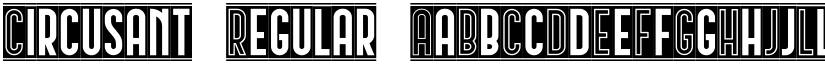 Circusant Regular font