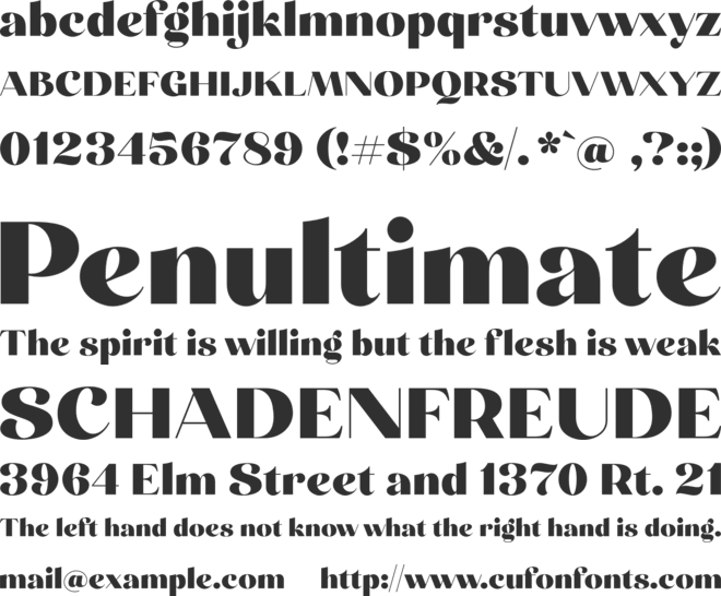 Carneys Gallery Demo Version font preview