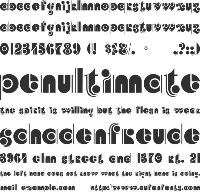 AngelicaCP font preview