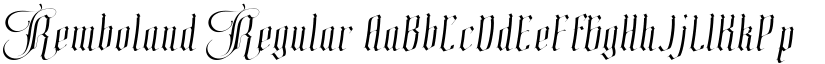 Remboland Regular font