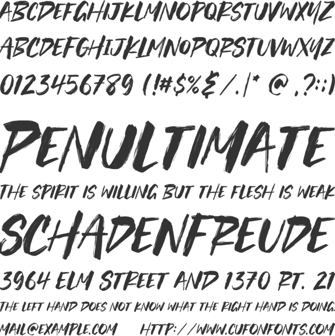 Glory Mathilda font preview