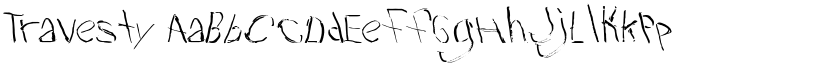 Travesty font download