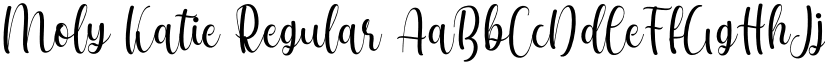 Moly Katie Regular font