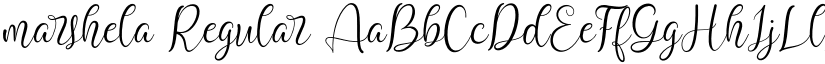 marshela font download