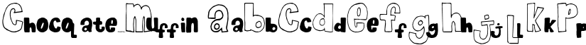 Chocolate_Muffin font